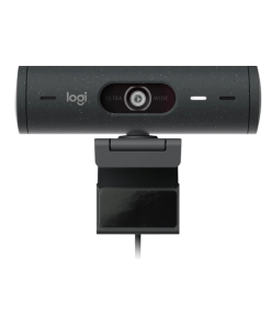 מצלמת רשת מקצועית 4K Ultra HD חיבור USB-C חוטי כולל כבל באורך 1.5 מטר Logitech | Brio 500