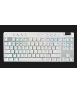 מקלדת גיימינג מקצועית חיבור USB אלחוטי כולל כבל באורך 1.8 מטר Logitech | PRO X TKL