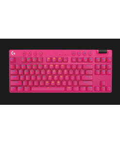 מקלדת גיימינג מקצועית חיבור USB אלחוטי כולל כבל באורך 1.8 מטר Logitech | PRO X TKL