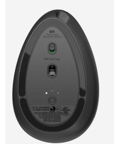 עכבר ארגונומי הכולל 4 לחצנים ניתנים לתכנות חיבור אלחוטי טווח 10 מטר Logitech | MX Vertical | Advanced Ergonomic Mouse