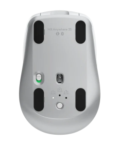 עכבר ארגונומי הכולל 6 לחצנים ניתנים לתכנות חיבור אלחוטי טווח 10 מטר Logitech | MX Anywhere 3S