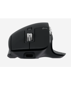 עכבר ארגונומי הכולל 7 לחצנים ניתנים לתכנות חיבור אלחוטי טווח 10 מטר Logitech MX Master 3S