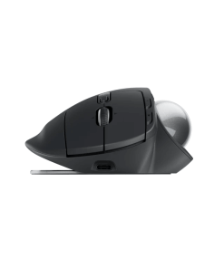 עכבר ארגונומי הכולל 8 לחצנים ניתנים לתכנות חיבור אלחוטי טווח 10 מטר Logitech | MX Ergo S
