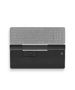 עכבר ארגונומית הכולל משטח לכף היד יחד חיבור אלחוטי Contour | SliderMouse Pro - Vegan Leather - Regular