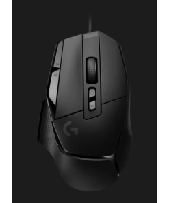 עכבר גיימינג ארגונומי הכולל 13 לחצנים ניתנים לתכנות חיבור USB חוטי טווח 10 מטר Logitech | G502 X Gaming Mouse