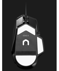 עכבר גיימינג ארגונומי הכולל 13 לחצנים ניתנים לתכנות חיבור USB חוטי טווח 10 מטר Logitech | G502 X Gaming Mouse