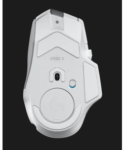 עכבר גיימינג ארגונומי הכולל 13 לחצנים ניתנים לתכנות חיבור אלחוטי טווח 10 מטר Logitech | G502 X LIGHTSPEED