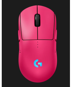 עכבר גיימינג ארגונומי הכולל 4-8 לחצנים ניתנים לתכנות חיבור אלחוטי טווח 10 מטר Logitech | PRO 2 LIGHTSPEED