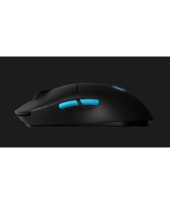 עכבר גיימינג ארגונומי הכולל 4-8 לחצנים ניתנים לתכנות חיבור אלחוטי טווח 10 מטר Logitech | PRO