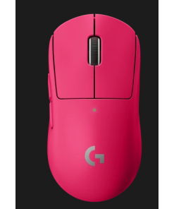 עכבר גיימינג ארגונומי הכולל 5 לחצנים ניתנים לתכנות חיבור אלחוטי טווח 10 מטר Logitech | PRO X