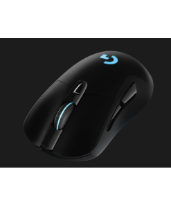 עכבר גיימינג ארגונומי הכולל 6 לחצנים ניתנים לתכנות חיבור USB אלחוטי טווח 10 מטר Logitech | G703