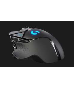 עכבר גיימינג ארגונומי הכולל לחצנים ניתנים לתכנות חיבור USB חוטי טווח 10 מטר Logitech | G502