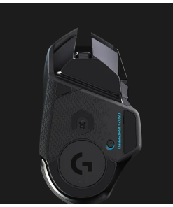 עכבר גיימינג ארגונומי הכולל לחצנים ניתנים לתכנות חיבור USB חוטי טווח 10 מטר Logitech | G502