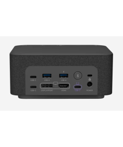 רמקולים למחשב עם תחנת עגינה של חיבורי All-in-one USB-C חיבור בלוטוס Logitech | Logi Dock