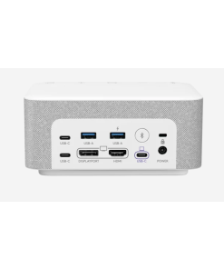 רמקולים למחשב עם תחנת עגינה של חיבורי All-in-one USB-C חיבור בלוטוס Logitech | Logi Dock