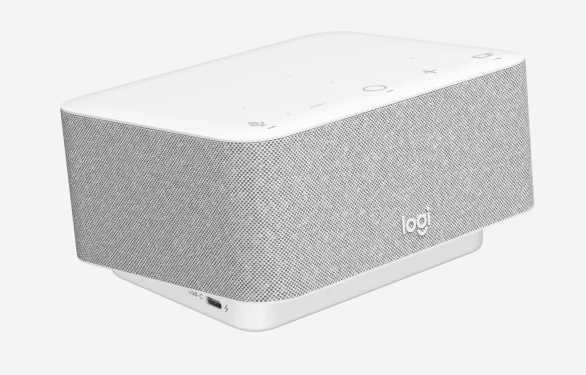 רמקולים למחשב עם תחנת עגינה של חיבורי All-in-one USB-C חיבור בלוטוס Logitech | Logi Dock