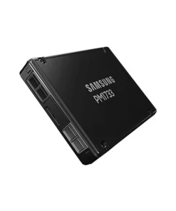 זיכרון SSD פנימי PM1733 3.84TB 2.5 SSD PCIe 4.0 x4 DWPD 1 בצבע שחור Samsung MZWLJ3T8HBLS-00007