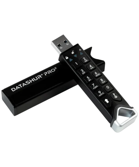 זיכרון נייד מוצפן חיבור USB 3.2 שלב 3 מעוצב iStorage | 5060220252561 | IS-FL-DP2-256-16 | datAshur Pro2 USB3 256-bit 16GB