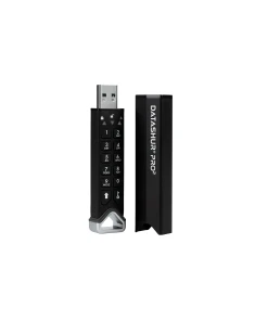 זיכרון נייד מוצפן חיבור USB 3.2 שלב 3 מעוצב iStorage | 5060220252585 | IS-FL-DP2-256-64 | datAshur Pro2 USB3 256-bit 64GB