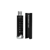 זיכרון נייד מוצפן חיבור USB 3.2 שלב 3 מעוצב iStorage | 5060220252615 | IS-FL-DP2-256-512 | datAshur Pro2 USB3 256-bit 512GB