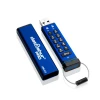 זיכרון נייד מוצפן חיבור USB3.2 מעוצב iStorage 5060220251144 IS-FL-DA3-256-16 datAshur Pro USB3 256-bit 16GB