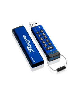 זיכרון נייד מוצפן חיבור USB3.2 מעוצב iStorage | 5060220253124 | IS-FL-DA3-256-128 | datAshur Pro USB3 256-bit 128GB