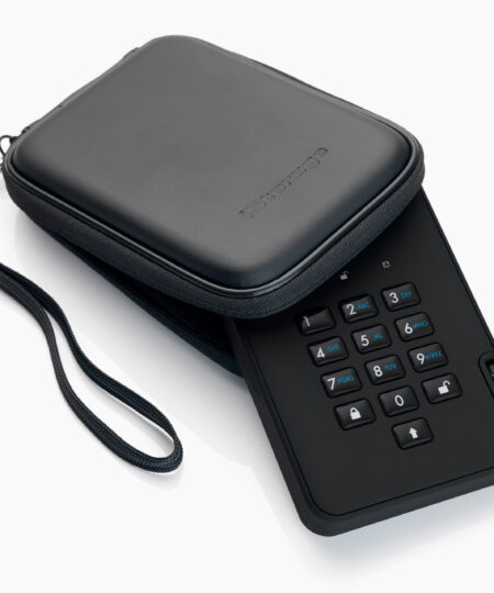 כרטיס לזיכרון נייד מוצפן מעוצב iStorage | 5060220251328 | IS-DA2-256-SSD-128-BE | diskAshur2 SSD 256-bit 128GB - Blue