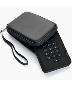 כרטיס לזיכרון נייד מוצפן מעוצב iStorage 5060220251816 IS-DA2-256-4000-R diskAshur2 256-bit 4TB - Red