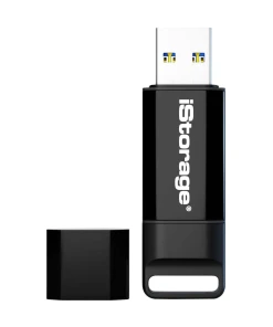 כרטיס לזיכרון נייד מוצפן מעוצב iStorage | 5060220253148 | IS-FL-DBT-256-32 | datAshur BT USB3 256-bit 32GB