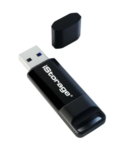 כרטיס לזיכרון נייד מוצפן מעוצב iStorage | 5060220253148 | IS-FL-DBT-256-32 | datAshur BT USB3 256-bit 32GB