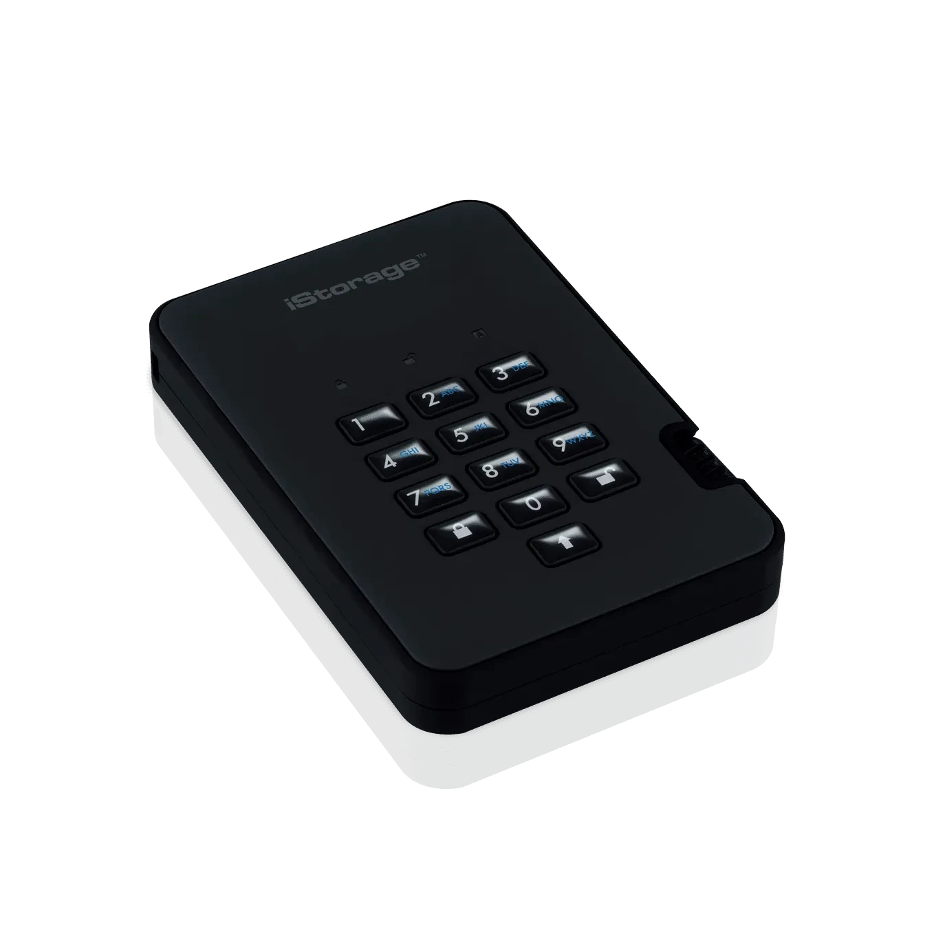 כרטיס לזיכרון נייד מוצפן מעוצב iStorage | 5060220251229 | IS-DA2-256-500-B | diskAshur2 256-bit 500GB - Black