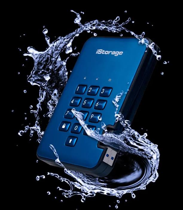 כרטיס לזיכרון נייד מוצפן מעוצב iStorage | 5060220251229 | IS-DA2-256-500-B | diskAshur2 256-bit 500GB - Black