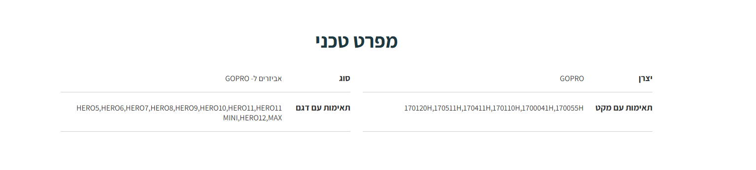 מוט וחצובה למצלמת GoPro רחוק למצלמה עמיד במים GoPro | 3Way 2.0