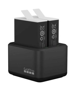 מטען כפול לסוללות + 2 סוללות Enduro בנפח 1720mAh המגבירה את ביצועי המצלמה GoPro | 171017H