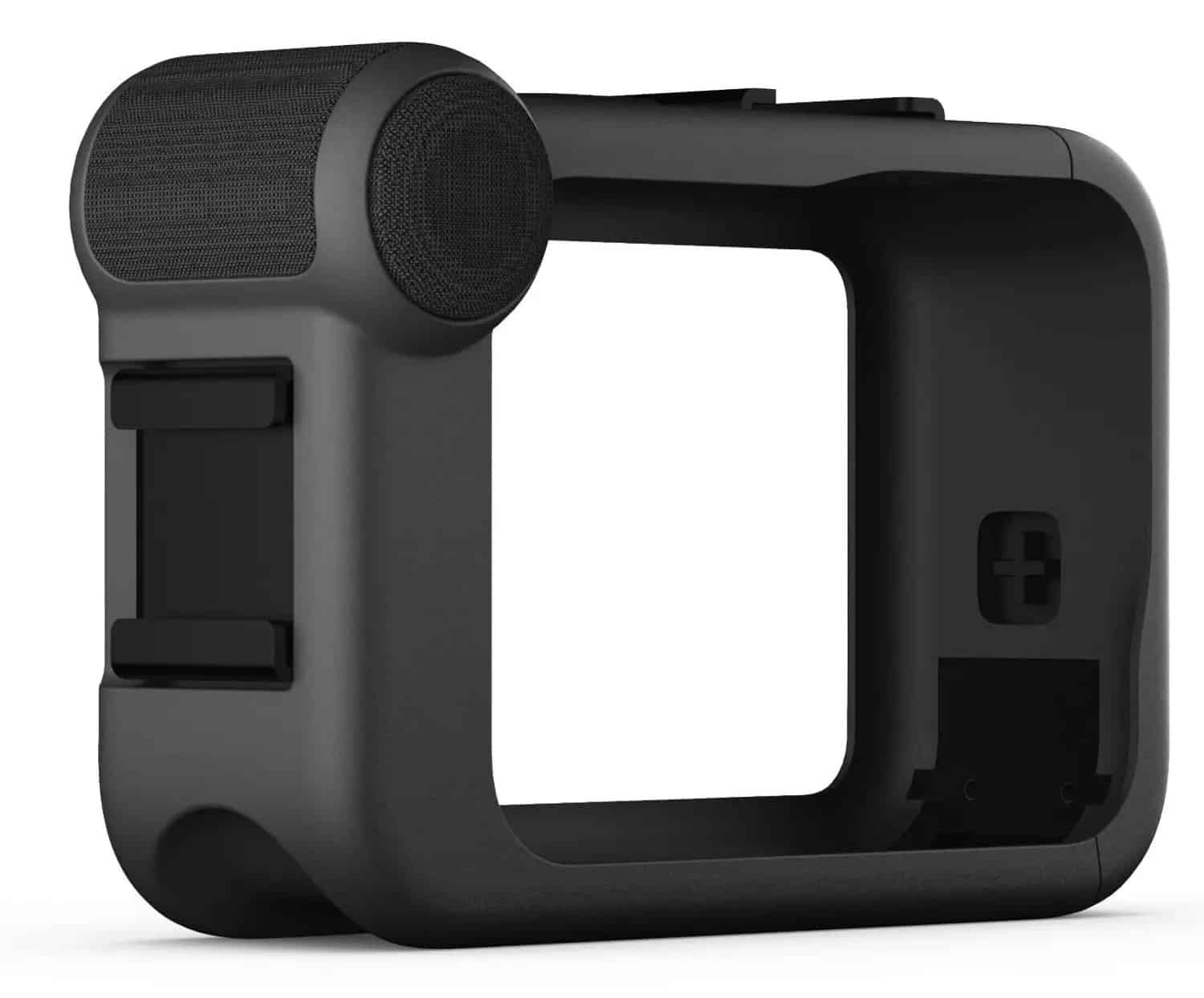 מיקרופון דו-כיווני למצלמת GoPro באיכות גבוהה המסוגל לנטרל רעשי רקע ביעילות מרבית GoPro Hero 8 Black Media Mod