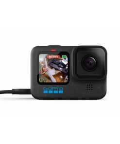 מצלמת אקסטרים 5.3K ומייצב HyperSmooth כולל מיקרופון ייעודי להפחתת רעשי סביבה GoPro | HERO12 Black