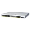 מתג חכם סיסקו 48 יציאות מתג שולחני Cisco | CBS220-48T-E-2G-EU | PoE | 48-Port Switch | 220 Series