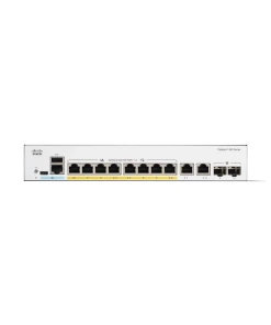 מתג חכם סיסקו 8 יציאות מתג שולחני Cisco | C1300-8T-E-2G | PoE | 8-Port Switch | Catalyst 1300 Series