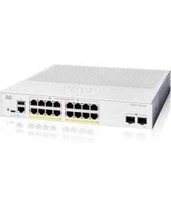 מתג סיסקו 16 יציאות מתג שולחני Cisco | C1200-16P-2G | PoE | 16-Port Switch | Catalyst 1200 Series
