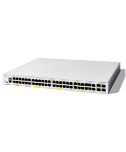 מתג סיסקו 48 יציאות מתג שולחני Cisco | C1300-48P-4G | PoE | 48-Port Switch | Catalyst 1300 Series