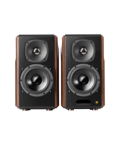 רמקולים חזקים עם תמיכה ב-Hi-Res וחיבורי Bluetooth בצבע חום Edifier | EDFS2000MIIIbr | S2000MKIII New Classic Hi-Fi Active Speaker