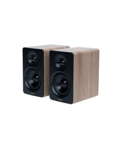 רמקולים מדפיים Bluetooth באיכות גבוהה עם תמיכה ב-Hi-Res בצבע חום Edifier | EDF100074c | M60 - DT Bluetooth Bookshelf Speaker HiRes