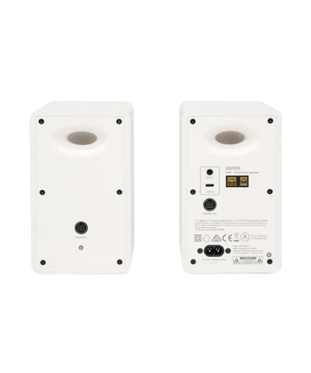 רמקולים מדפיים Bluetooth באיכות גבוהה עם תמיכה ב-Hi-Res בצבע לבן Edifier | EDF100074w | M60 - DT Bluetooth Bookshelf Speaker HiRes