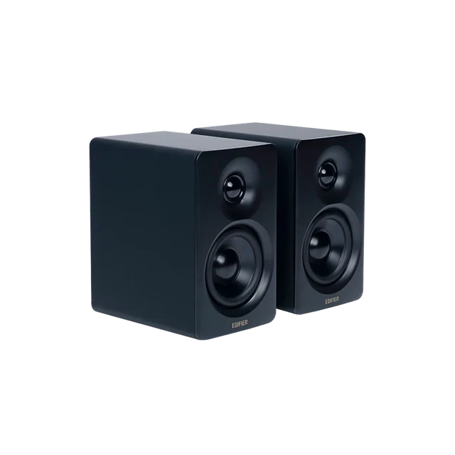 רמקולים מדפיים Bluetooth באיכות גבוהה עם תמיכה ב-Hi-Res בצבע שחור Edifier | EDF100074b | M60 - DT Bluetooth Bookshelf Speaker HiRes