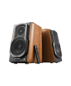 רמקולים מדפיים בעוצמה גבוהה עם תמיכה ב-Hi-Res בצבע חום Edifier | EDFS1000MKIIbr | S1000MKII - Powered Bookshelf Speakers