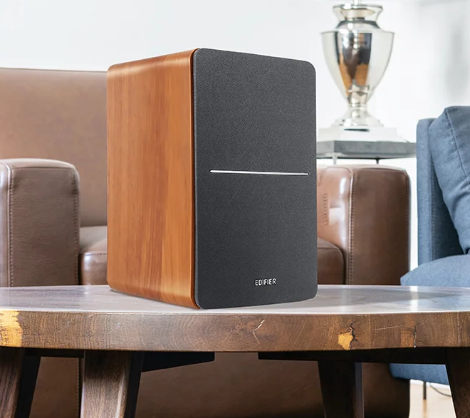 רמקולים מדפיים חיבורי AUX כפולים בצבע חום Edifier | EDFR1280Tbr | R1280T - Powerful Bookshelf Speakers - Retro רמקולים מדפיים חיבורי AUX כפולים בצבע חום Edifier | EDFR1280Tbr | R1280T - Powerful Bookshelf Speakers - Retro