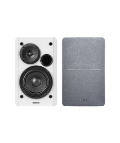 רמקולים מדפיים חיבורי AUX כפולים בצבע לבן Edifier | EDFR1280Tw | R1280T - Powerful Bookshelf Speakers - Retro