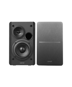 רמקולים מדפיים חיבורי AUX כפולים בצבע שחור Edifier | EDFR1280Tb | R1280T - Powerful Bookshelf Speakers - Retro