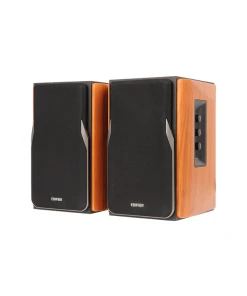 רמקולים מדפיים עם חיבורי Bluetooth ו-Optical בצבע חום Edifier | EDF100035br | R1380DB - Professional Bookshelf Speakers