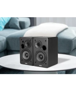 רמקולים מדפיים עם חיבורי Bluetooth ו-Optical בצבע שחור Edifier | EDF100016b | R1280DB - Powerful Bookshelf Speakers